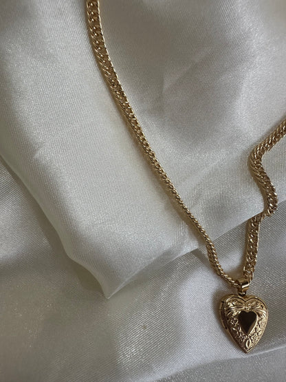 Gold heart
